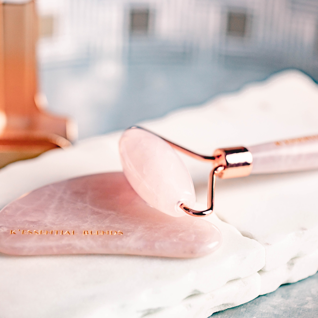 Rose quartz roller Rose quartz roller